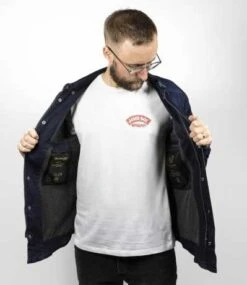 John Doe Motoshirt Motorrad Hemd Denim Dunkelblau 9 John Doe Motoshirt Motorrad Hemd Denim Dunkelblau -Elektrik Blitz Angebote Store jdl5010 6