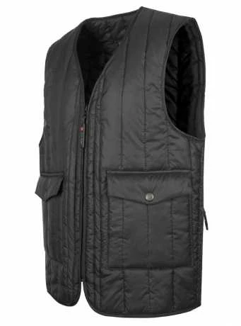 John Doe Classic Biker Weste, Schwarz 3 John Doe Classic Biker Weste, Schwarz – Bild 3