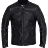 John Doe Lederjacke Dexter Schwarz