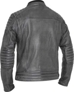 John Doe Lederjacke Storm Grau -Elektrik Blitz Angebote Store jle6010 dexter storm grey john doe41