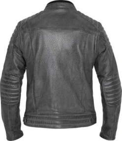 John Doe Lederjacke Storm Grau -Elektrik Blitz Angebote Store jle6010 dexter storm grey john doe51