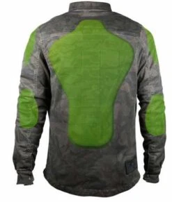 John Doe Motoshirt Motorrad Hemd Camou -Elektrik Blitz Angebote Store john doe jdl5009 31