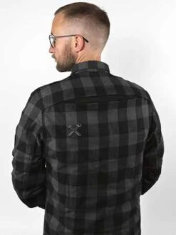 John Doe Motoshirt Motorrad Hemd Grau/schwarz 9 John Doe Motoshirt Motorrad Hemd Grau/schwarz -Elektrik Blitz Angebote Store john doe motoshirt jdl5004 5
