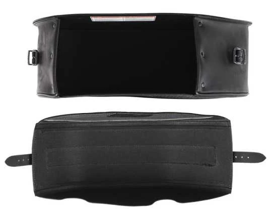 Ledrie Reinforced Rigid Leder Satteltaschen Basket Weave 5 Ledrie Reinforced Rigid Leder Satteltaschen Basket Weave – Bild 5