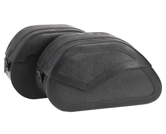 Ledrie Reinforced Rigid Leder Satteltaschen Basket Weave 1 Ledrie Reinforced Rigid Leder Satteltaschen Basket Weave