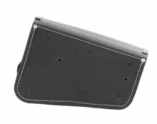 Deemeed Outsider Bobster Satteltasche Rechts Schwarz & Ecry Stitching 3 Deemeed Outsider Bobster Satteltasche Rechts Schwarz & Ecry Stitching – Bild 3