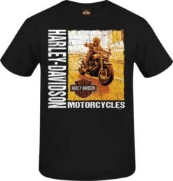 Harley-Davidson T-Shirt Square H-D Schwarz