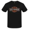 Harley-Davidson T-Shirt Long Logo Schwarz