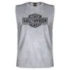 Harley-Davidson Muscle Shirt Long Logo 1 Grau