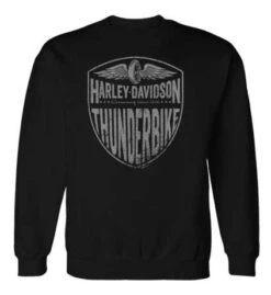 Harley-Davidson Longsleeve Bar & Shield 1 Schwarz -Elektrik Blitz Angebote Store r004537v 22