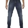 Rokkertech Tapered Slim Jeans Dunkelblau