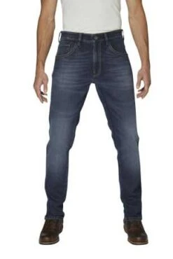 Rokkertech Tapered Slim Jeans Dunkelblau
