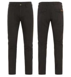 Rokker Tweed Chino Hose Dunkelgrau