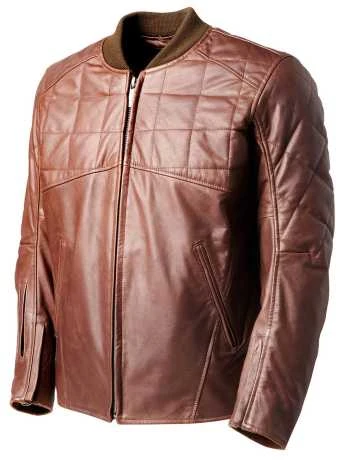 Roland Sands Hemlock Lederjacke Braun 1 Roland Sands Hemlock Lederjacke Braun