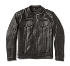 Roland Sands Paramount 74 Lederjacke Dunkelbraun -Elektrik Blitz Angebote Store roland sands paramount74 brown3