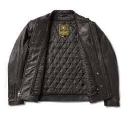 Roland Sands Paramount 74 Lederjacke Dunkelbraun -Elektrik Blitz Angebote Store roland sands paramount74 brown4