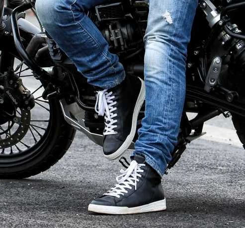 Stylmartin Core CE Motorrad Schuhe Schwarz/weiß 3 Stylmartin Core CE Motorrad Schuhe Schwarz/weiß – Bild 3
