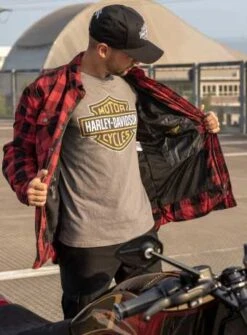 West Coast Choppers Dominator Motorrad Hemd Rot/schwarz CE -Elektrik Blitz Angebote Store wcc dominator red31